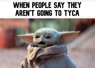 baby yoda not going to tyca